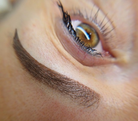 PMU pudrové obočí / permanentní make-up